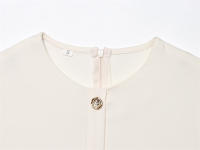 Vestido Largo Negro Para Mujer Estilo Casual Elegante Con Botones Y Manga Corta Para Primavera Verano 2025 Vestidos De Polyester A-Line - details 42