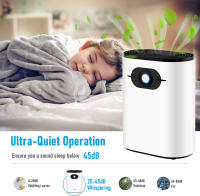 Deshumidificador Eléctrico 1200ML Deshumidificador de Aire Absorbedor de humedad Tanque de Agua Mini deshumidificador portátil Deshumidifier antimoho para el hogar 1 Pieza - details 3