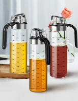 Botella De Condimento Para Cocina Dispensador De Salsa Botellas De Vidrio Para Almacenamiento De Especias Aceite Vinagre Herramientas Creativas Para La Cocina - details 8