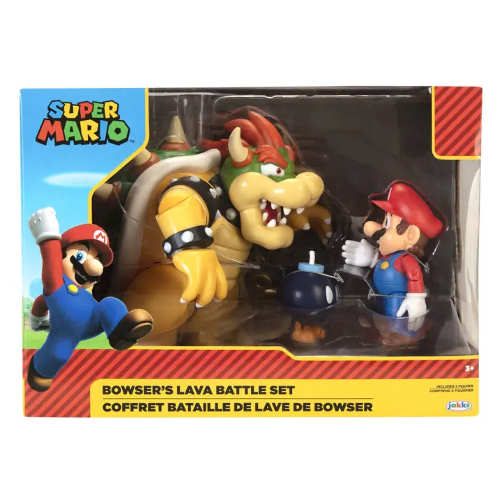 Blister Especial Mario Vs Bowser Super Mario NintendoFigura  Coleccionable - Idea de Regalo- Mercancia Oficial - Juguetes para Niños y Adultos - Movies Fans - Muñeco para Coleccionistas y Exposición - 1