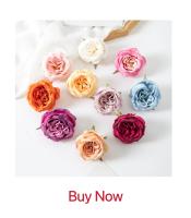 5/10 PCS Rosas De Seda Artificiales Para Navidad Decoración De Jardín Guirnalda De Pared Fiesta Boda Bouquet Caja De Regalo DIY Venta Caliente - details 7