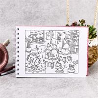 Libro De Colores BOBBIE GOODS Para Adultos Y Adolescentes Con Dibujos Adorables Y Crepúsculo Criaturas Educacionales - details 11