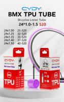 Tubo Interno De Bicicleta CYDY TPU 24 Pulgadas 520 24x1 1.25-1.5 Pulgadas Longitud De Válvula 45mm Rueda De Ciclismo BMX Pieza De Ciclismo 32G - details 0