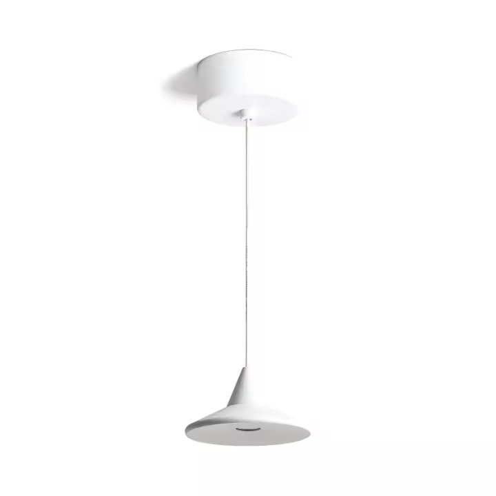 Ledkia Lámpara Colgante LED 6W Aluminio Edsel Negro - 1
