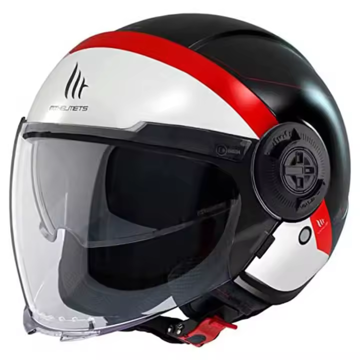 Mt Helmets Casco Jet Viale Sv 68 Unit A5 - 1