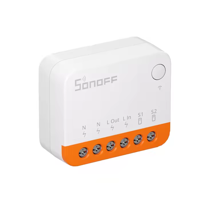 Sonoff Mini interruptor inteligente extremo  Wi-Fi Zigbee, 10A, blanco - 1