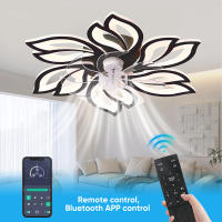 6 velocidades  moderno 6 cuchillas LED 60W piso bajo DC Motor 65CM ventiladores de techo con Control remoto ventilador de techo Simple con luz ventilador para el hogar 220V - details 4