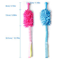 Juguete Interactivo Para Perros 1pc Peluche Resistentes Al Masticar Con Bola De Cordón Para Aliviar La Boredom yEducación - details 6
