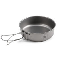Lixada Tazas De Titanio Ultraligeras Para Camping Y Viajes Con Asas Plegables Utensilios De Cocina Al Aire Libreware De Mesa - details 8