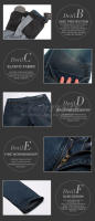 Clásicos Jeans De Motocicleta Negros Y Azules Con Protección De Rodilla Y Cadera Pantalones De Carreras Motocross Para Motorbike Ciclismo Protección Contra Choques - details 10