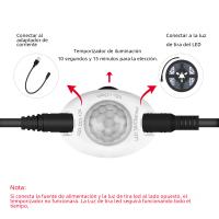 Tira LED DC 5V Con Sensor De Movimiento 2835 Controlador Auto ON/OFF IP30 No Impermeable Flexible 5M Luz Nocturna Para Cama Lámpara De Noche - details 5