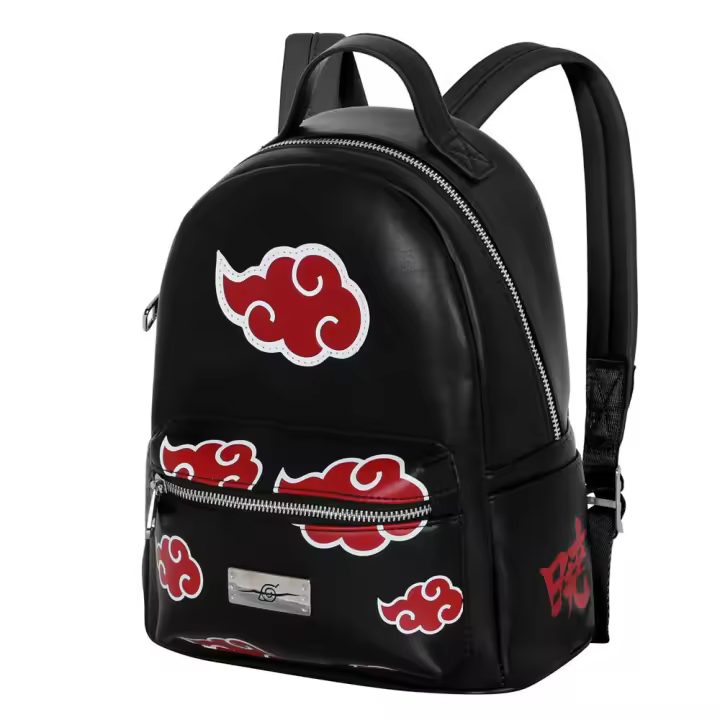 Naruto Clouds Mochila Heady, Negro - 1