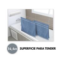 Tendedero Extensible - Tendedero para Interior - Tendedero pared - 14.4 Metros totales - 4 Líneas | XHC BRICO - details 0