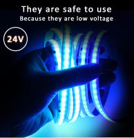 Tira De LED COB RGBIC WS2811 24V 480 Diodos 5M 10M 15M 20M Efecto De Persecución Luces De Cinta Diode Para Decoración De Habitaciones - details 4