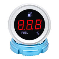 Gauge De Temperatura De Agua 52mm Para Coche Con Pantalla Digital LED Y Función De Alarma Medidor De Nivel De Combustible Voltímetro Y Presión De Aceite - details 14