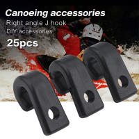 Gancho De Kayak En Nylon Negro J Hook Accesorio Para Remos Y Barcas Cordón De Bungee Para Kayak Y Canoas Herramienta De Actividades Al Aire Libre - details 5