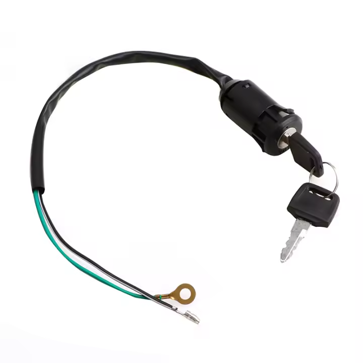 Interruptor De Ignición De 2 Cables Para Mini Dirt Pocket Bike ATV Quad Go Kart Moto Material Aluminio Certificación Iso9001 - 1