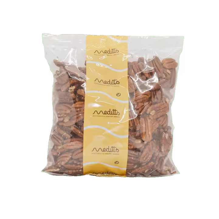 Meditts Nueces Pecanas 500g - Enteras y Crudas - 1