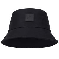 Gorro De Pesca Estilo Bucket Casual Unisex Con Etiqueta De Cuero NY Sombrero De Sol Para Exteriores Material De Poliéster - details 1