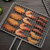 Cesta De Barbacoa Para Asador Red De Carne De Res Y Pescado Tamaño Vegetal Herramienta De Cocina Para Parrilla BBQ - details 0
