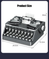Bloques De Construcción Retro Teclado Clásico Modelo 1136 Piezas Juguete De Artesanía Para Niños Decoración De Escritorio Regalo Educativo Para Niños Y Adultos - details 2