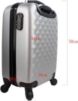 Maleta de Viaje Cabina, Equipaje de Mano Ligera y Rígida ABS de 4 Ruedas 50x30x20cm, Maleta de Cabina, Tamaño pequeño, variedad de colores. - details 0