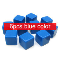 6/10pcs Dados Llenos De Acrílico De 16mm Superficies Llanas Escribibles Para Juegos De Mesa Interiores Propiedades De Juego Redondos Y Cuadrados Con Esquinas Redondeadas TMZ - details 13