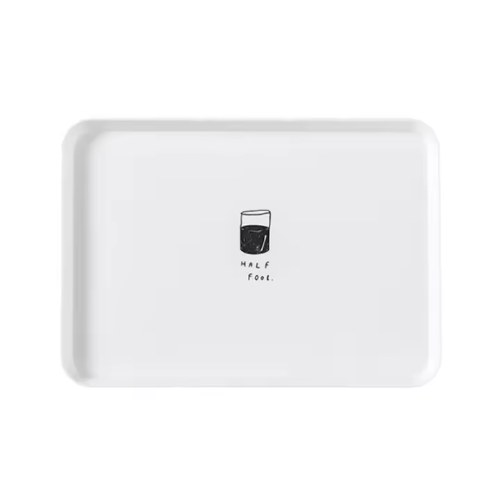 Plato De Alimentos Rápido En Plástico Blanco Para Uso Comercial Y Doméstico Resistente Y Versátil Para Almacenamiento - 1