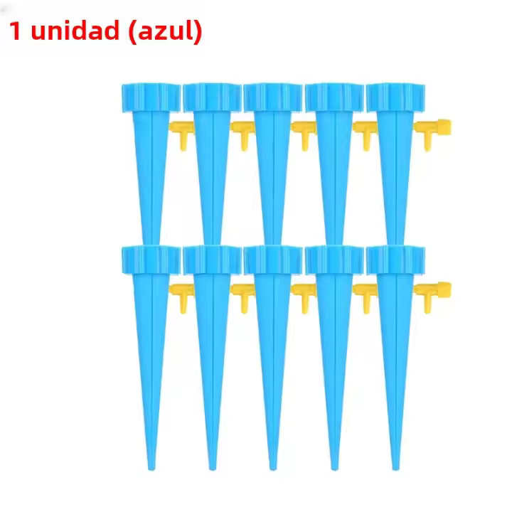 Sistema De Riego Por Drip Automático Con Espiga Self Watering Para Plantas De Flor Jardín Invernadero Dispositivo De Rociador Automático Ajustable - 1