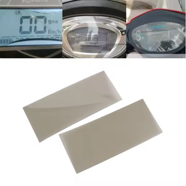 2Pcs Filtros Lineales Polarizados Para Pantalla LCD 87*41mm Película Polarizadora Brillante Para LCD Y Arte Hecho En China - 1