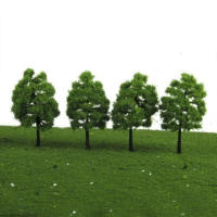20pcs Árboles De Modelo Para Ferrocarril De Escenificación De Juego De Tablero Parque Decoración De Paisaje Miniatura - details 7