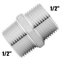 Conector De Ducha Extensor De Longitud En Cromo De Latón G1/2 Accesorios De Baño Para Mangueras Extra Largas LEENKEA - details 1