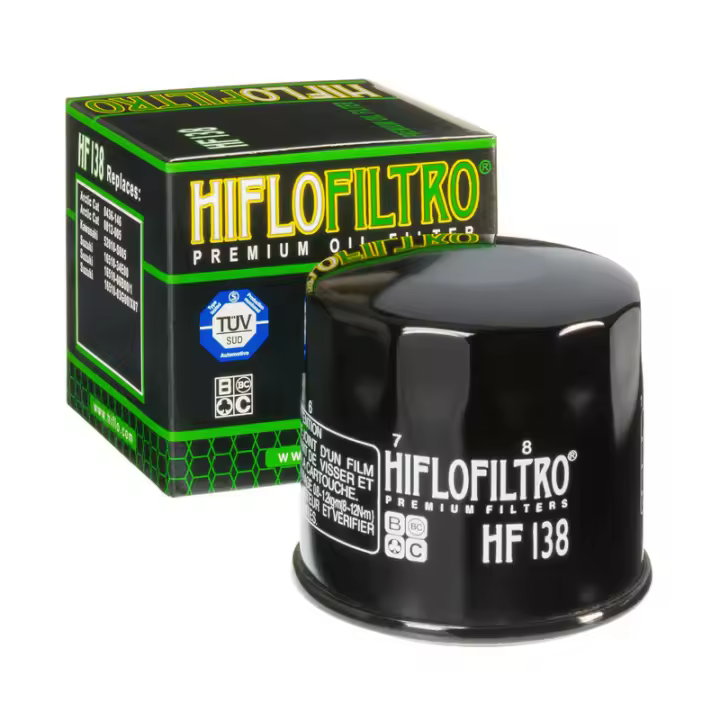 Filtro de Aceite Moto Hiflofiltro HF138 - 1