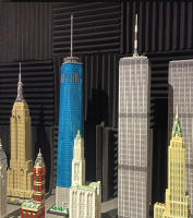 Modelo De Edificio Del World Trade Center 1:800 Vista De Calle De La Ciudad Bloques De Construcción MÓC-159549 Regalo Para Adultos Y Niños - details 4
