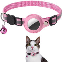 Collar Ajustable Para Gatos Con Portador De AirTag Reflectivo Y Impermeable Con Campana Y Correa Rompible Para Gatos Chicos - details 5