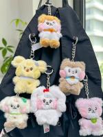 Llavero De Peluche Kpop IVE 8CM Wonyoun Gaeul Yujin Liz Rei Leeseo Anime Muñeca Colgante Para Bag Gifts Para Fans - details 7