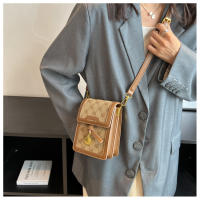 Bolso Cruzado Mini Vertical Para Mujer Estilo Retro Textura Premium Bolso De Hombro Para Niñas Bolsa Para Teléfono Móvil - details 6