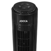 Ventilador de torre Jocca 74 cm negro con mando a distancia, 3 velocidades y modos (normal, natural, noche), oscilación 75°, temporizador 7.5h, silencioso, potente y elegante, ideal para hogar u oficina, 50W - details 1