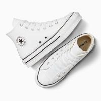 Zapatilla Converse Eva Plaform Alta Piel PS Blanco - details 1
