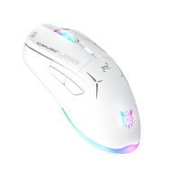 Ratón De Juego ONIKUMA CW917 Blanco Con Efecto De Luz RGB Sin Cable Compatible Con PC Y Portátil Mezcla De Material Lineal Óptico - details 7