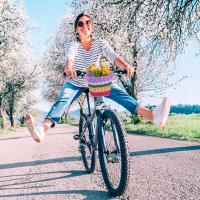 Set De 4 Piezas Cesta De Bicicleta De Rattan PE Ajustable Con Campana Y Colgante Accesorios De Manillar Para Ciclismo Rainproof Para Niños Y Adultos - details 6