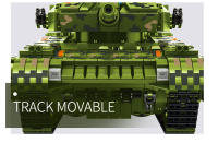 Bloques De Construcción De Tanque De Batalla Principal Merkava MK4 Serie Militar WW2 Para Niños Juguetes Regalos Para Niños De 6 a 12 Años Y Adolescentes - details 9