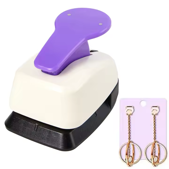 Pulverizador De Agujeros Para Scrapbooking Papel Herramienta DIY Para Niños Card De Aretes Ideal Para Escuela Oficina Y Organizadores De Anillos - 1