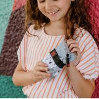 FRIENDS- Porta Bocadillos, portabocadillos infantil, bolsa para bocadillos, bolsa Infantil, bolsa para almuerzo, Termoinsulado, Reutilizable, bolsa reutilizable, PORTABOCADILLOS ENROLLABLE ZIPPER ROLL FIRENDS - details 21