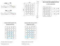 Teclado Numérico Inalámbrico 2.4GHz Recargable Para Contabilidad Financiera Para Laptop Computer Mini Estilo Sin Retroiluminación Interface USB - details 0