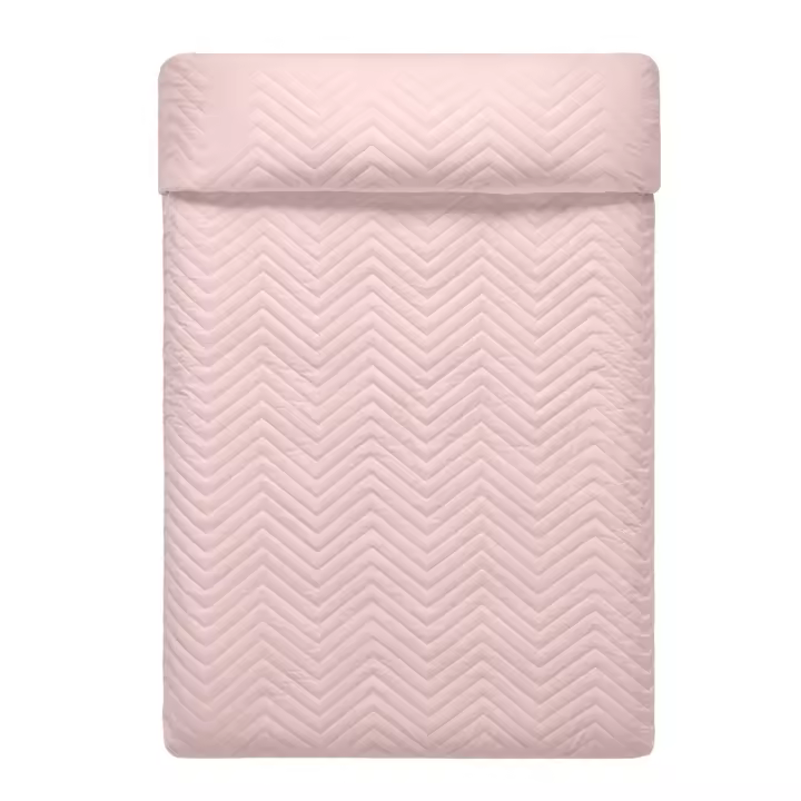 Happyfriday- Arista Colcha Rosa palo, Colchas 100% Algodón (exterior) 100% Poliéster (relleno), calidad de 150 TC, Fabricado en España - 1