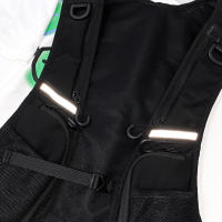Bolsa De Pecho Hip-hop Para Hombres Ropa De Calle Impermeable Táctico Vestido Bolsas De Almacenamiento Con Bolsillos De Nylon - details 18