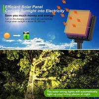 Luz De Paraguas Solar Con 104 LED 8 Modos Impermeable Para Iluminación Exterior Decoración De Jardín Y Playa Luz De Cadena De Luces Solares - details 8