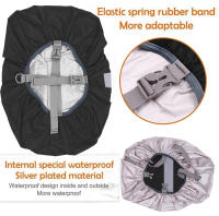 Cubierta Impermeable Para Mochila Reflectante Con Correa 15L-65L Cubierta De Rucksack Mejorada Para Senderismo Camping Ciclismo - details 2