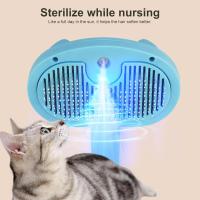 Cepillo De Baño Para Gatos Y Perros Con Tanque De Agua Y Botón De Liberación Eliminador De Pelos De Animales De Estima Plástico Sin Químicos Originario De China - details 5